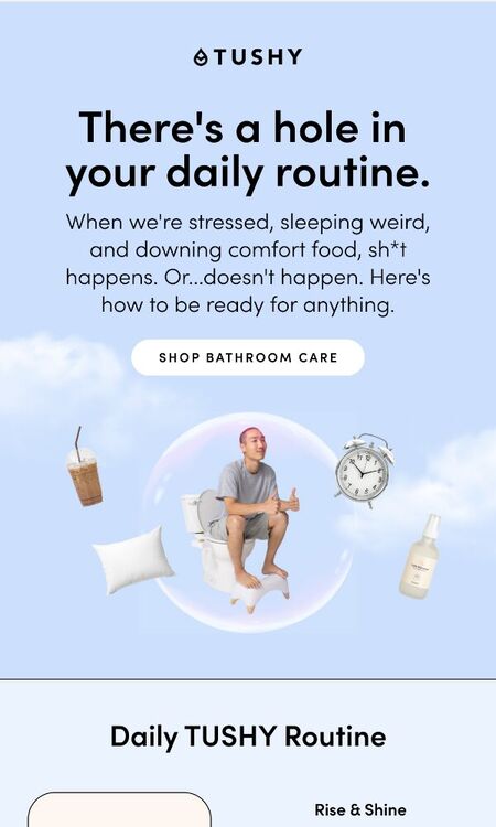 Tushy email